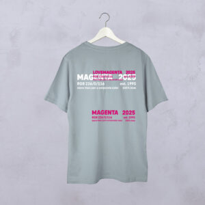 MAGENTA DEFINITION T-SHIRT