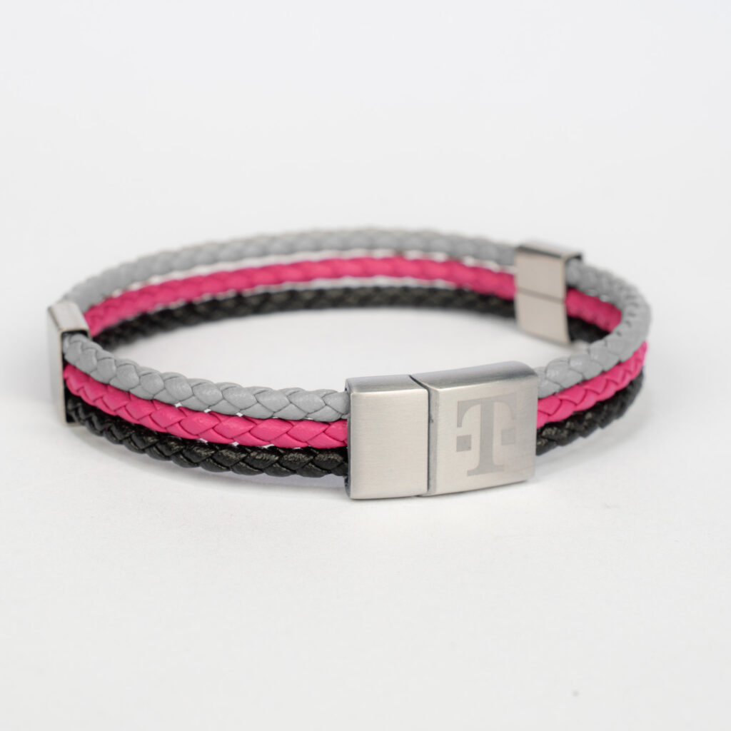 THREE COLORS LOGO BRACELET