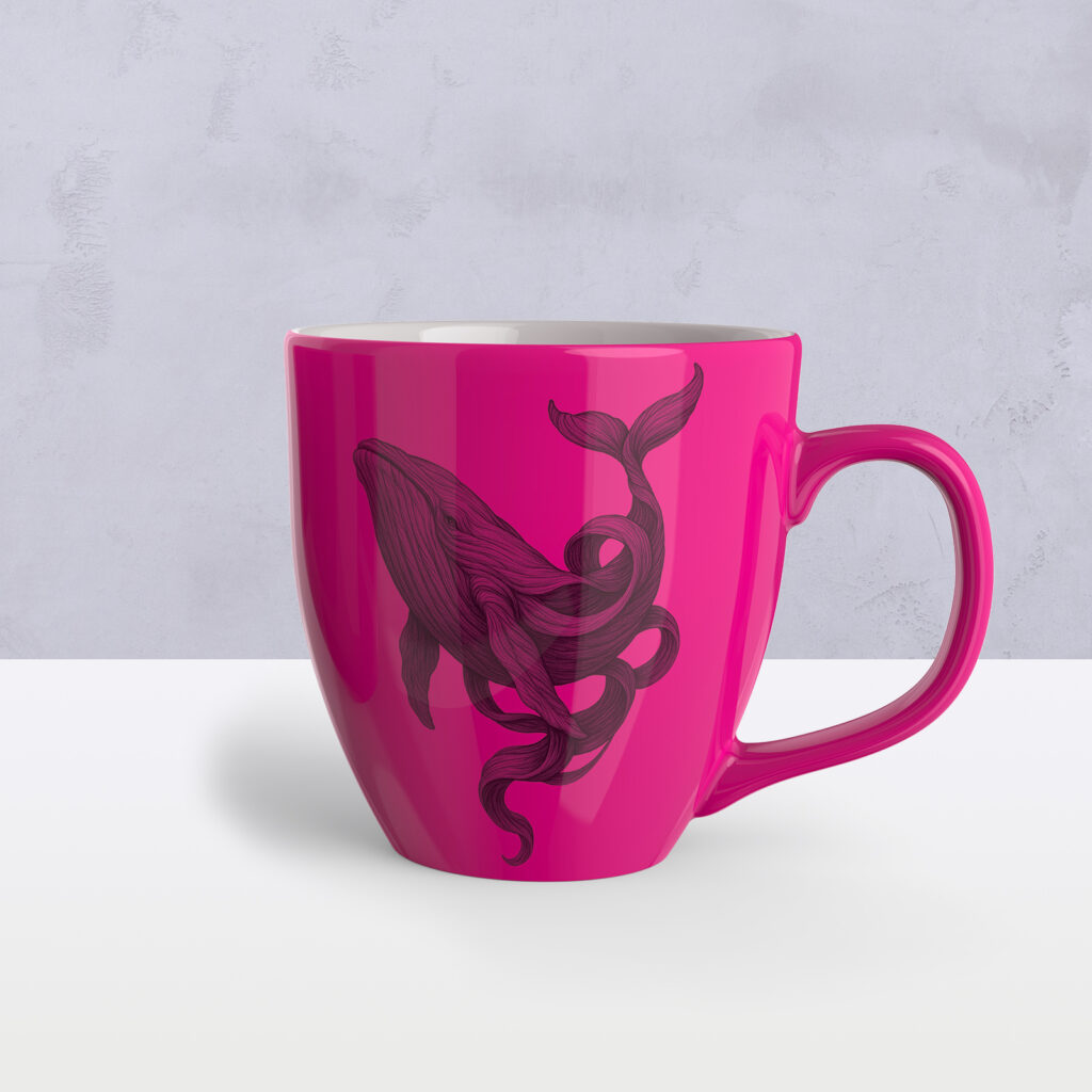 MAGENTA WHALE CUP