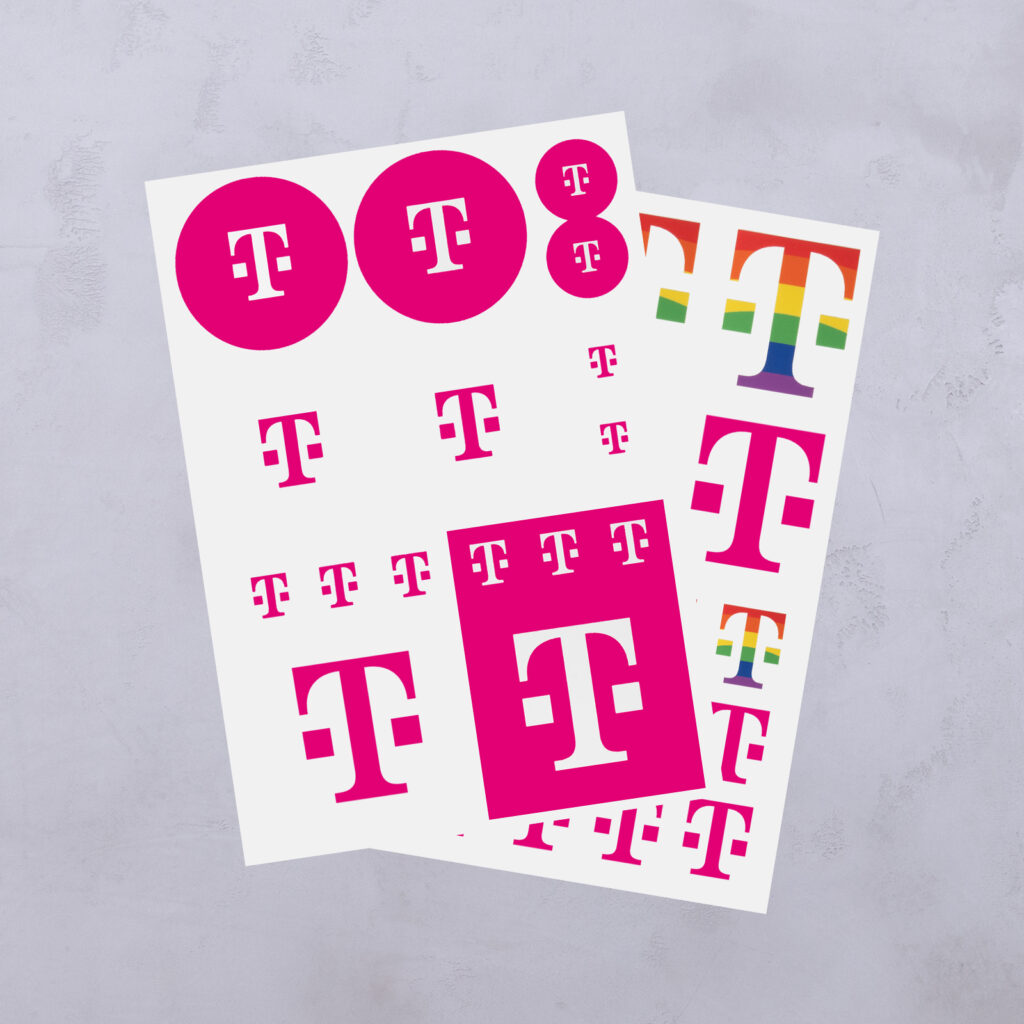 T STICKERS
