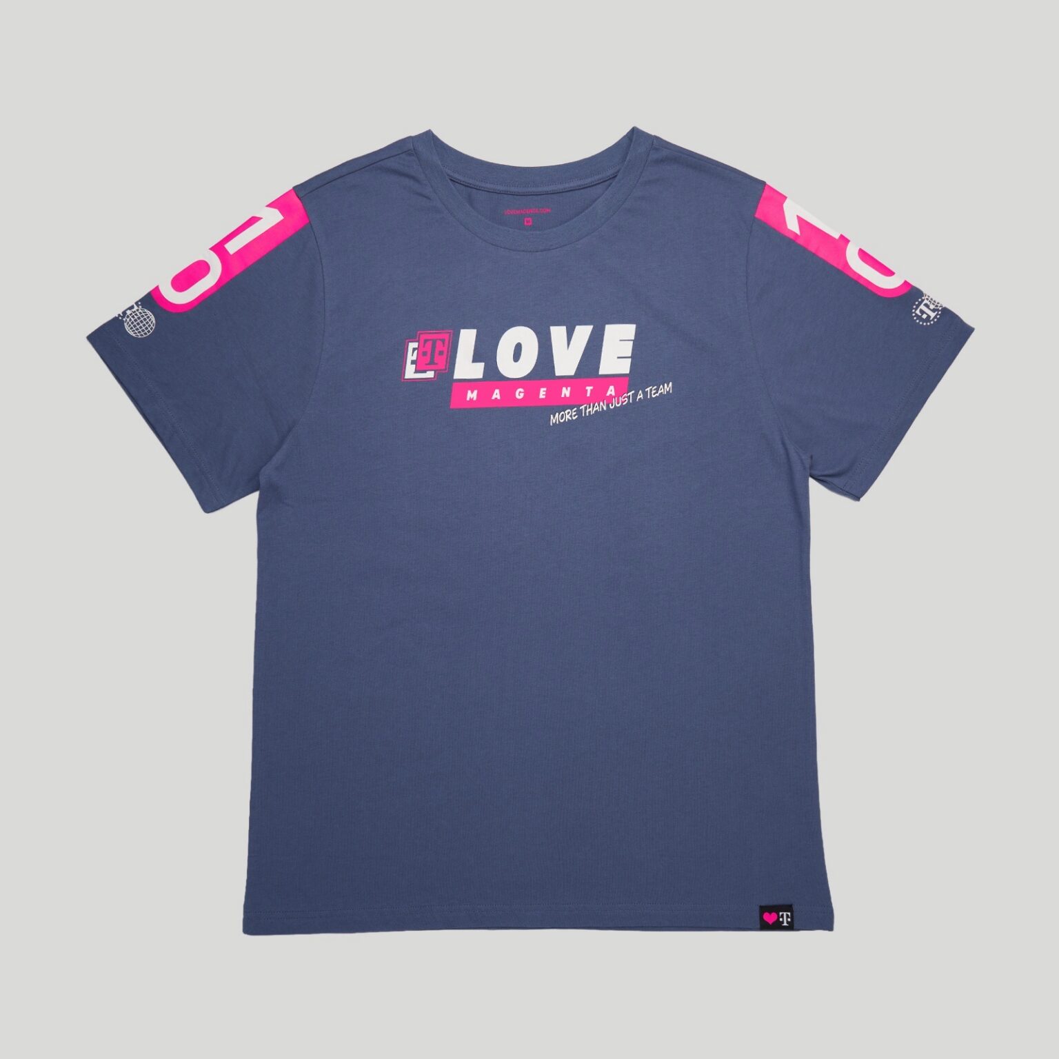 RACING T-SHIRT in Blau von LOVE MAGENTA